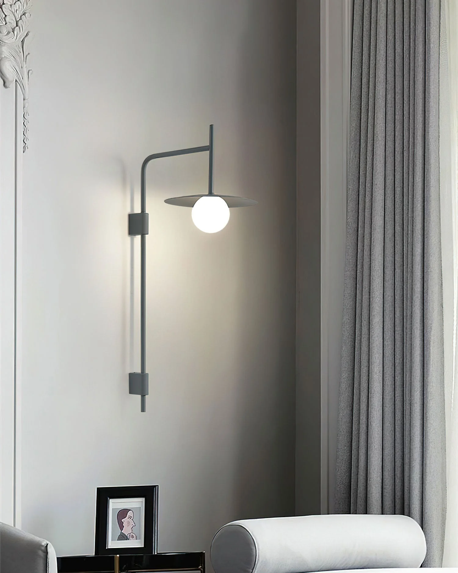 Elsie Wall Light Modern Minimalist Glass - Image 15