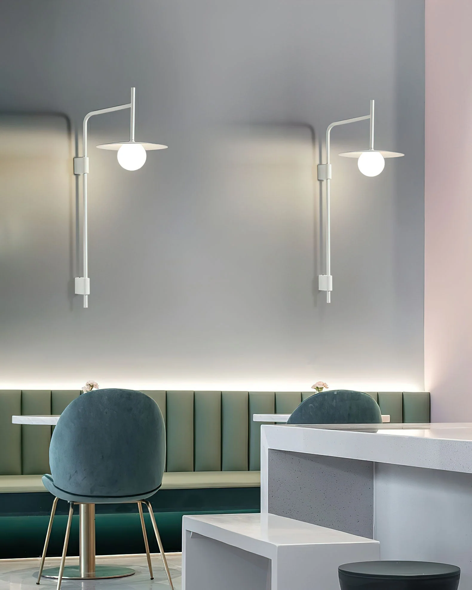 Elsie Wall Light Modern Minimalist Glass - Image 20