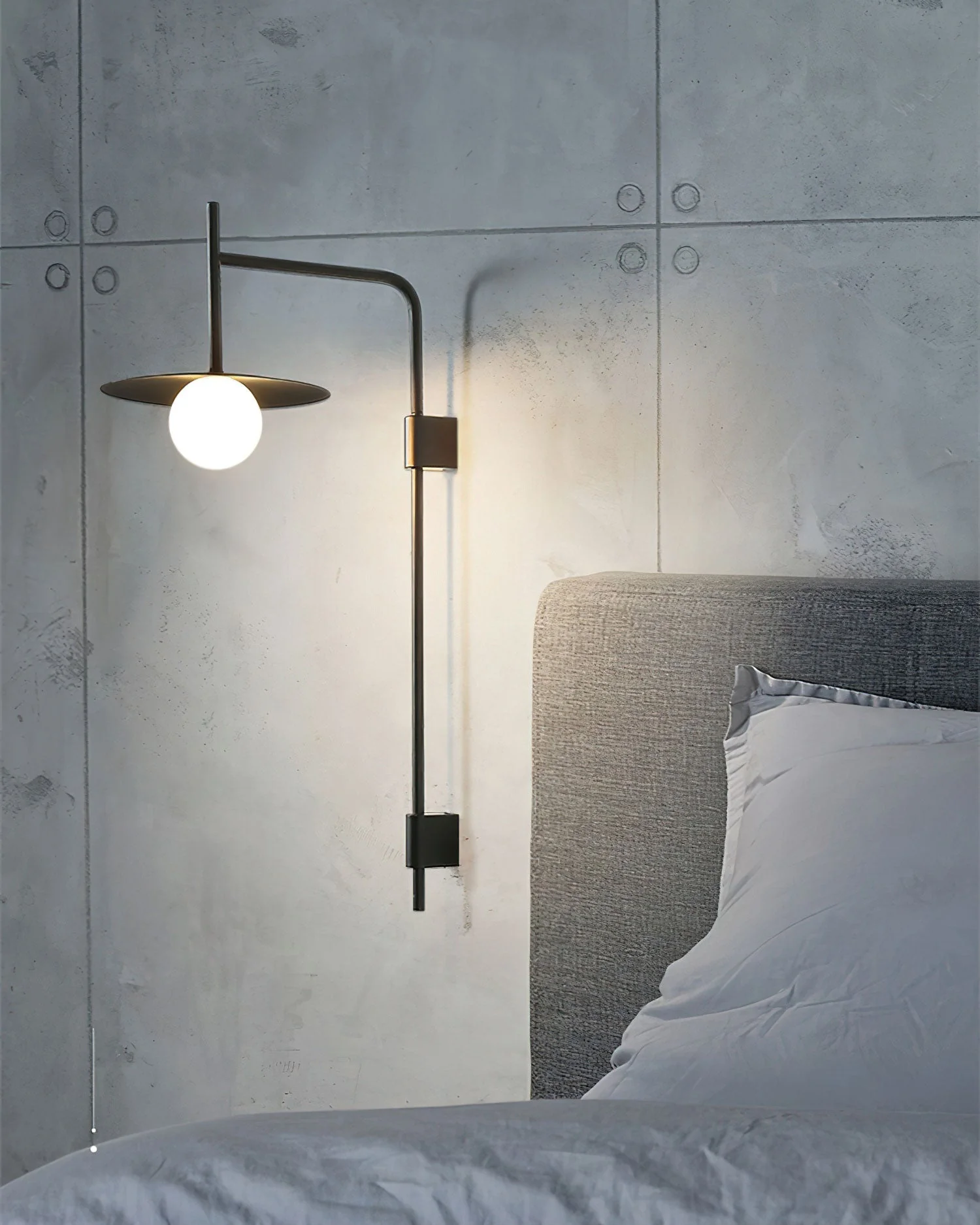 Elsie Wall Light Modern Minimalist Glass - Image 8