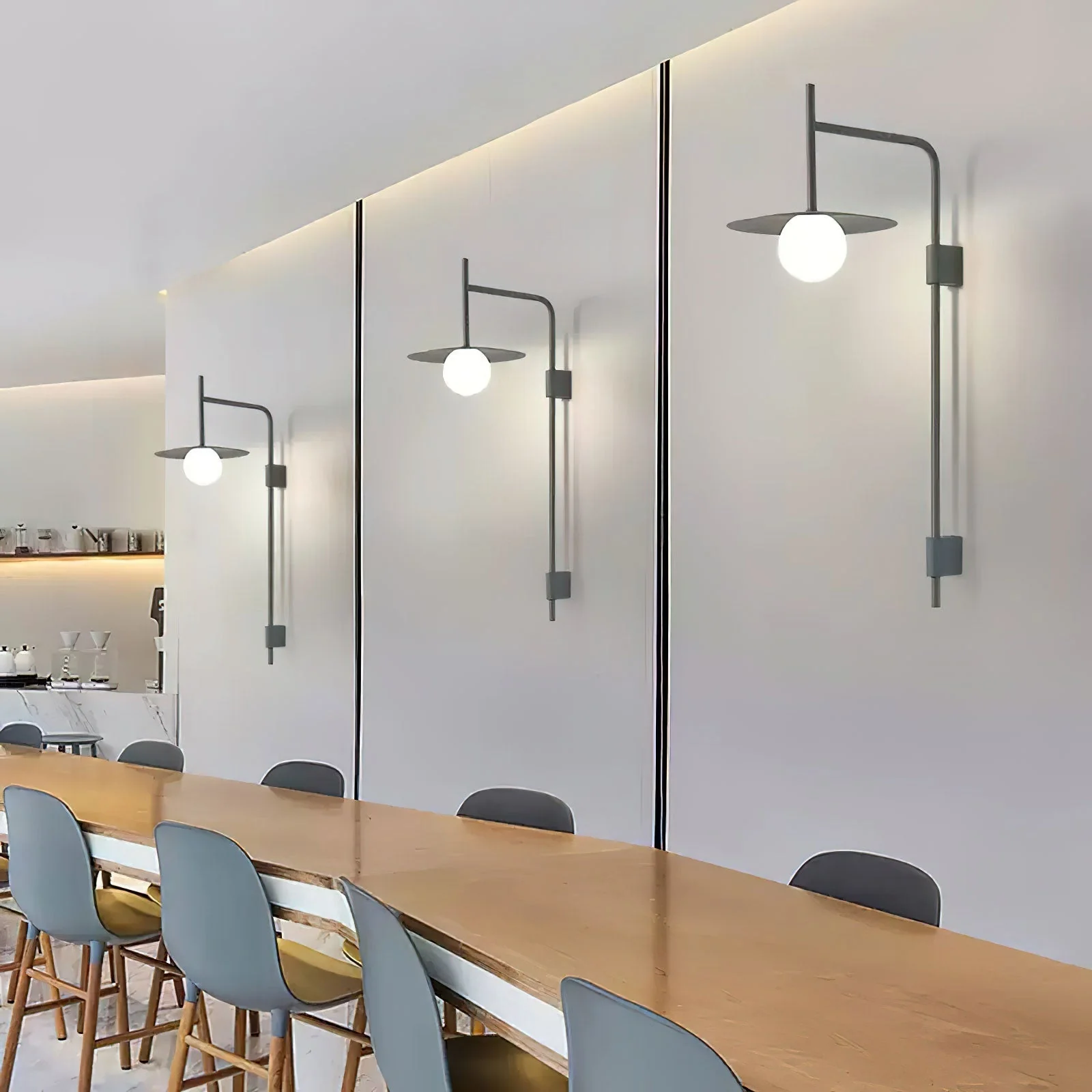 Elsie Wall Light Modern Minimalist Glass - Image 9