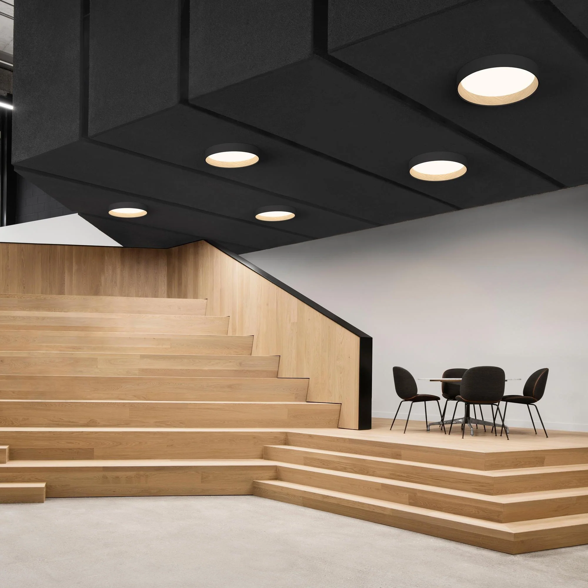 Elvenis Modern Minimalist Round Ceiling Lamp - Image 12