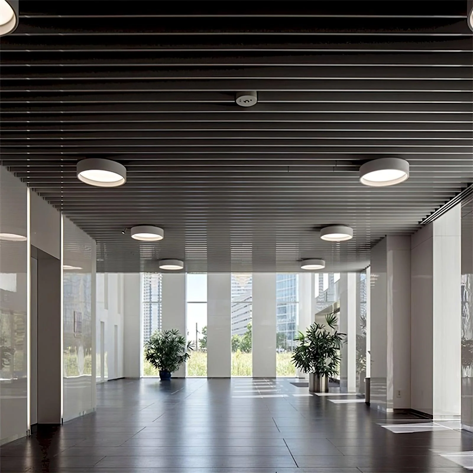 Elvenis Modern Minimalist Round Ceiling Lamp - Image 20