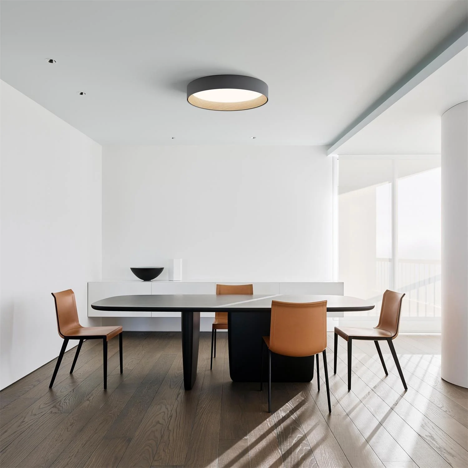 Elvenis Modern Minimalist Round Ceiling Lamp - Image 22