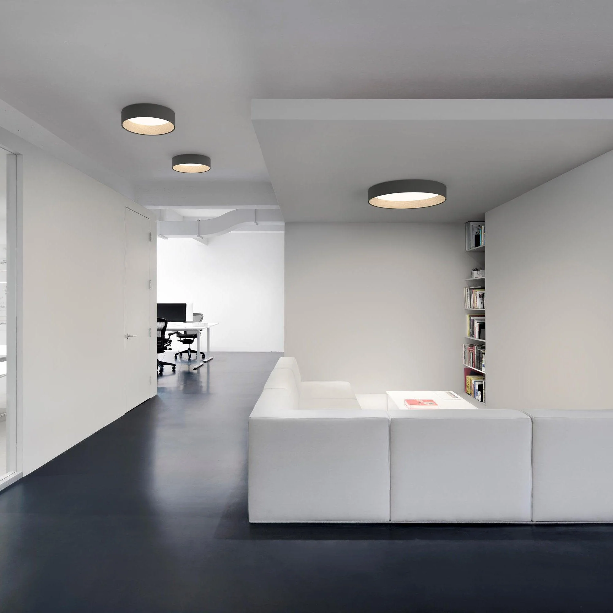 Elvenis Modern Minimalist Round Ceiling Lamp - Image 24