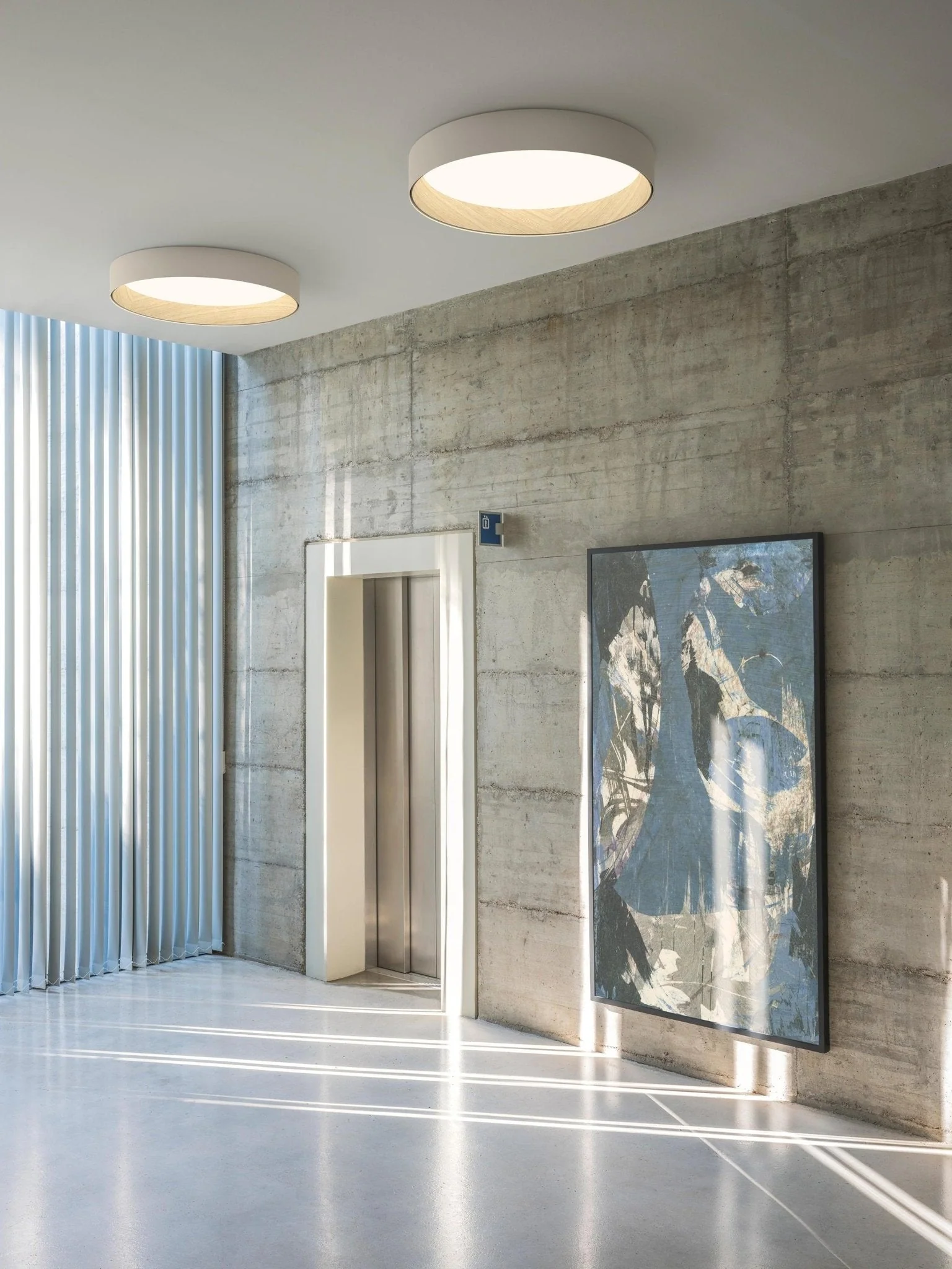 Elvenis Modern Minimalist Round Ceiling Lamp - Image 29