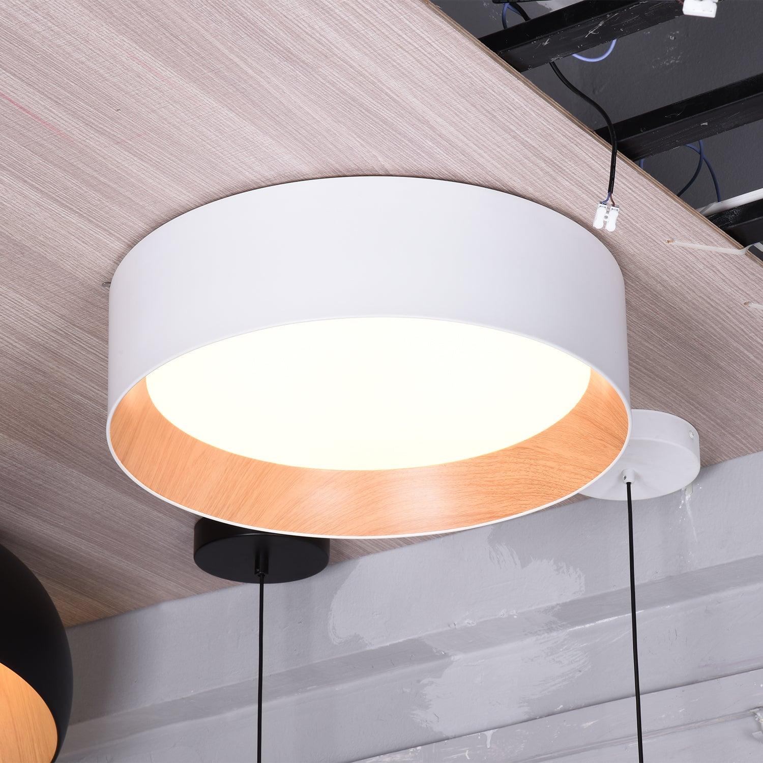 Elvenis Modern Minimalist Round Ceiling Lamp - Image 4