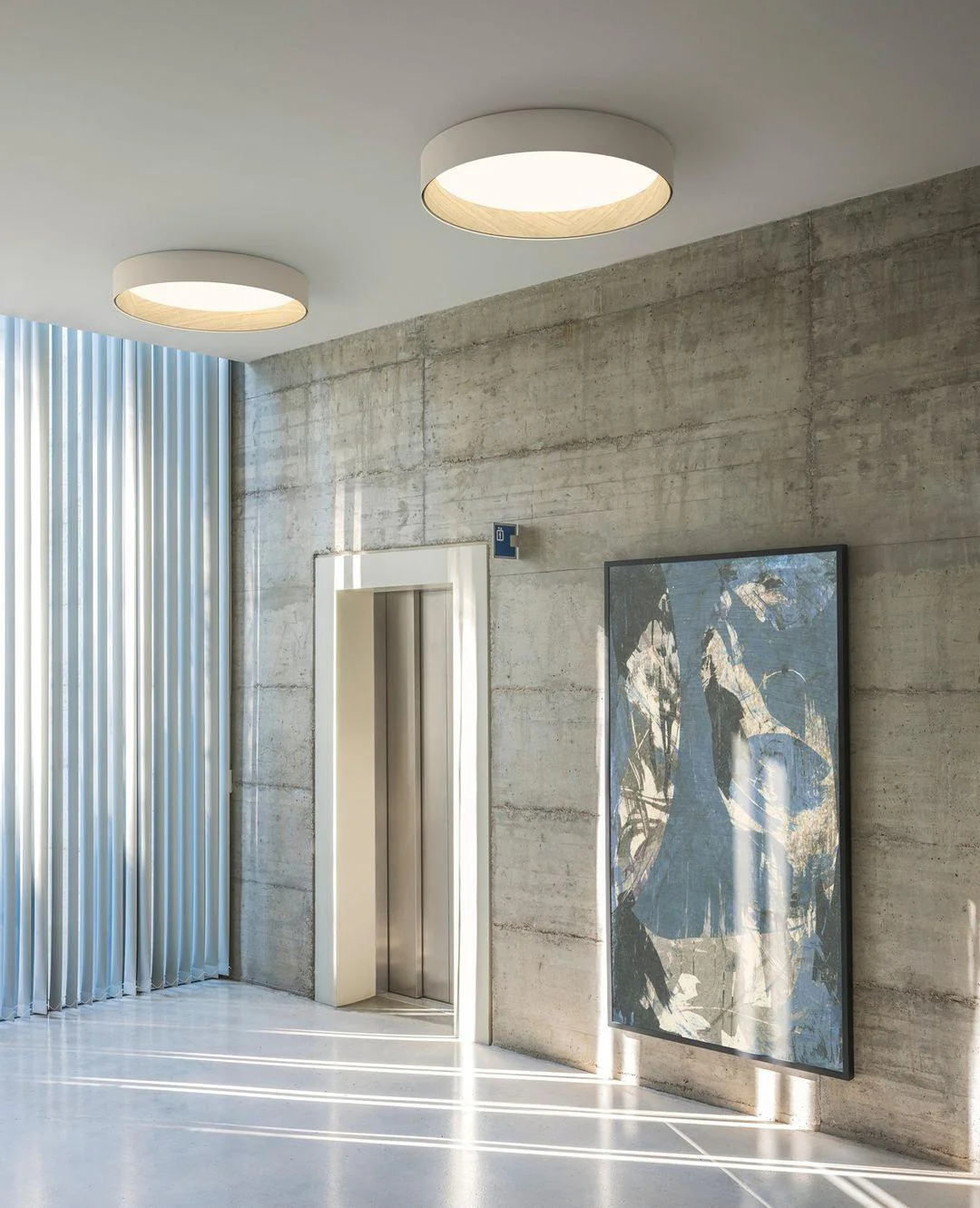 Elvenis Modern Minimalist Round Ceiling Lamp - Image 6