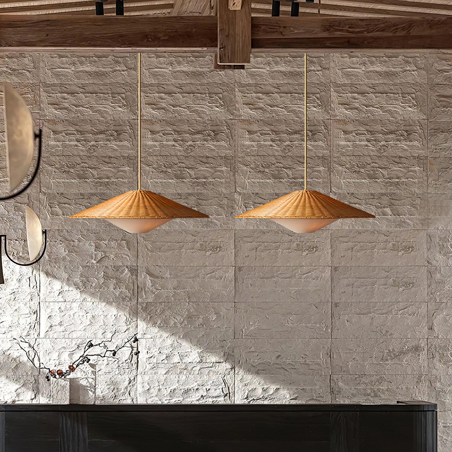 Elysiave Rattan Minimalistic Pendant Light - Image 20