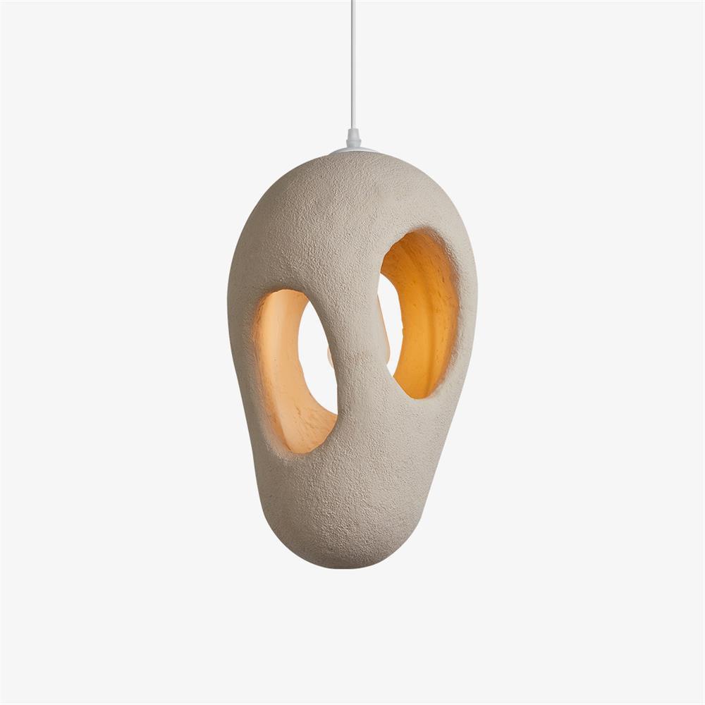 Elysire Beige Artistic Pendant Lamp