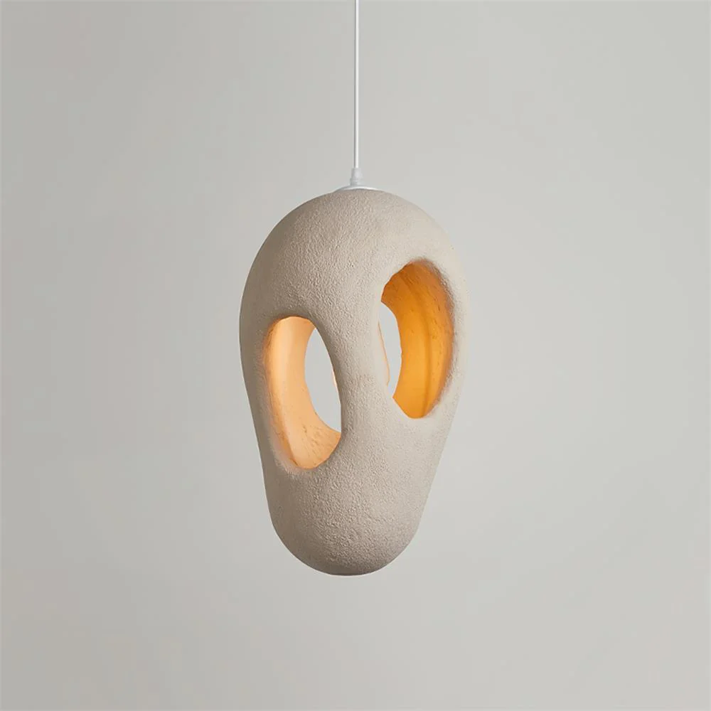 Elysire Beige Artistic Pendant Lamp - Image 14
