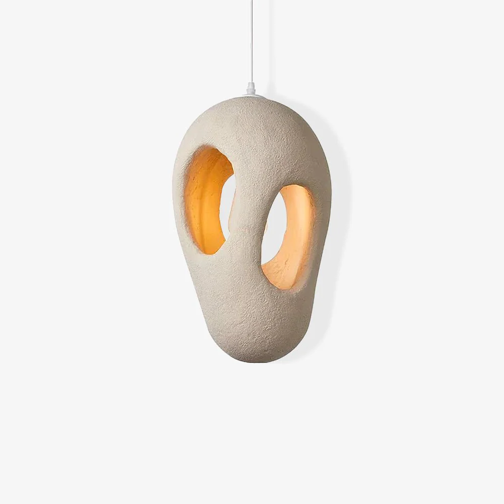 Elysire Beige Artistic Pendant Lamp - Image 16