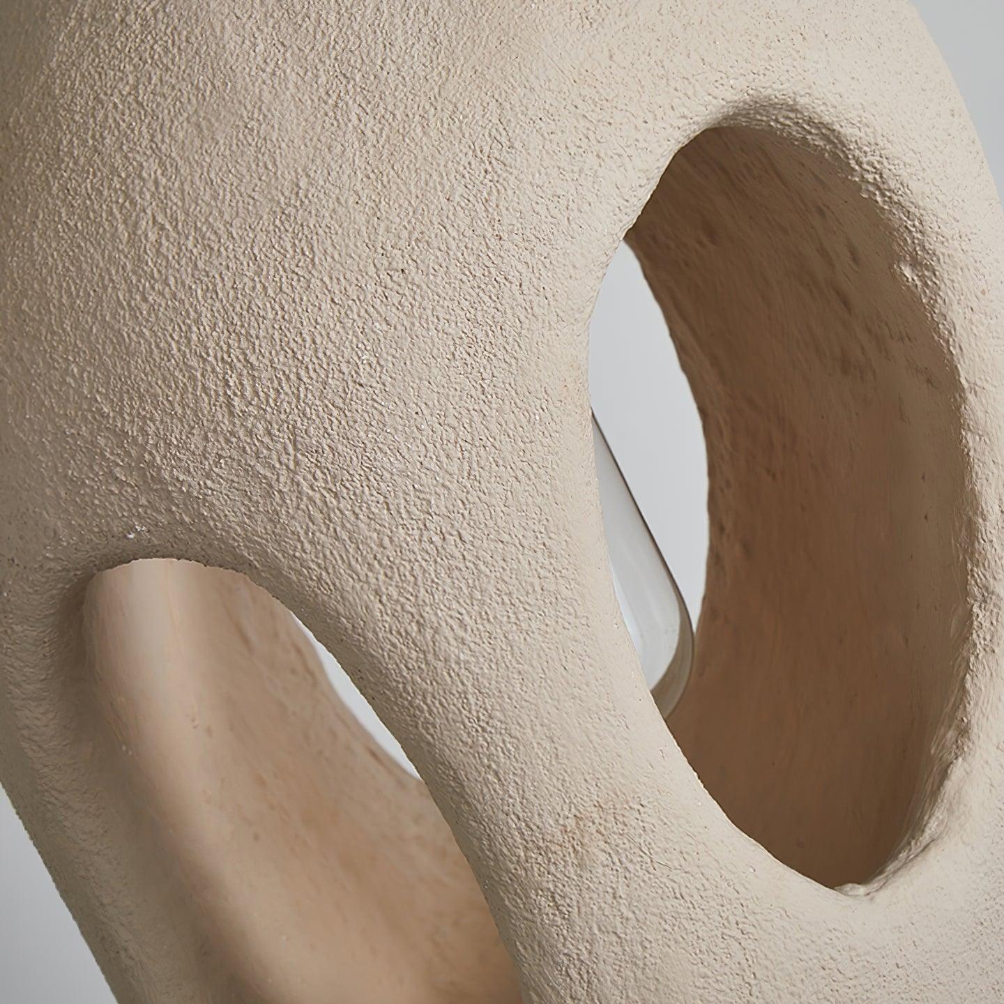 Elysire Beige Artistic Pendant Lamp - Image 2
