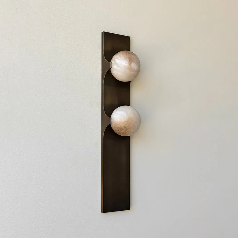 Ember Line Modern Brass Wall Light - Image 14