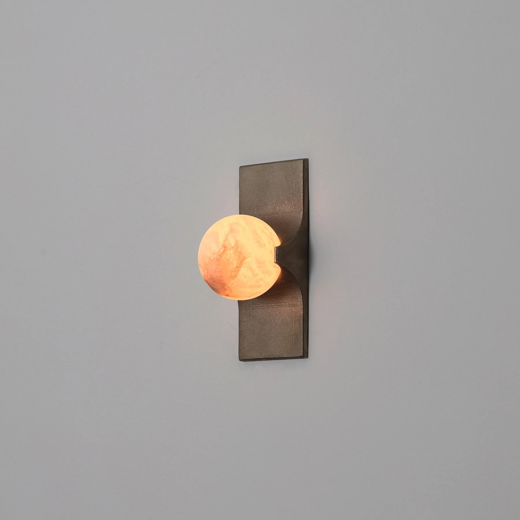 Ember Line Modern Brass Wall Light - Image 19