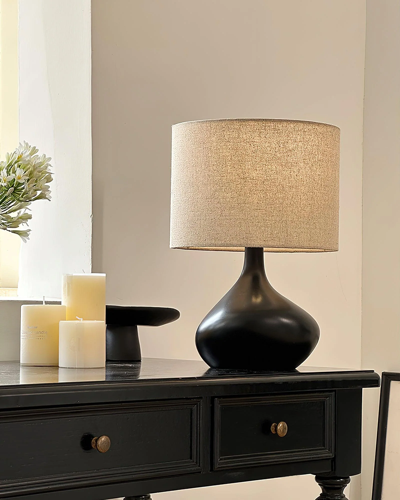 Ember Wabi-Sabi Resin Vase Table Light - Image 8