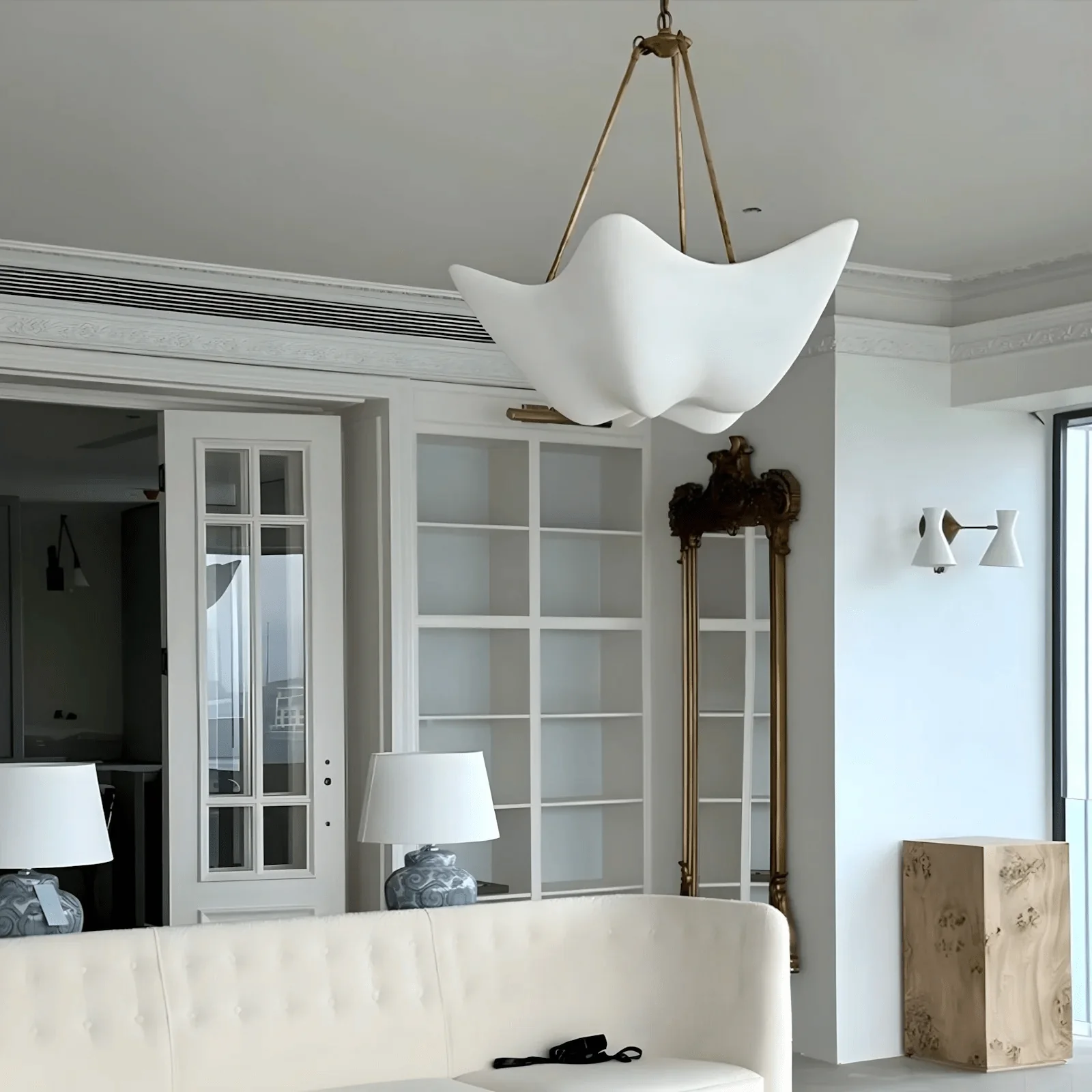 Emerson Modern Plaster Chandelier - Image 10