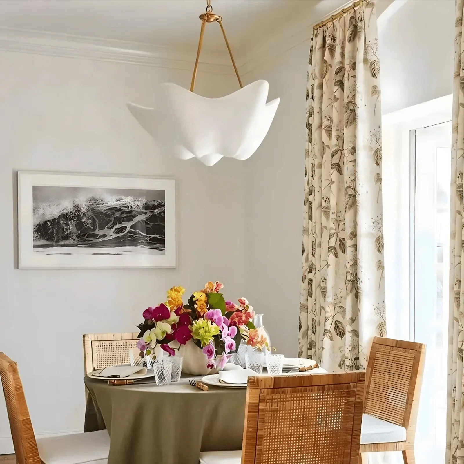 Emerson Modern Plaster Chandelier - Image 5