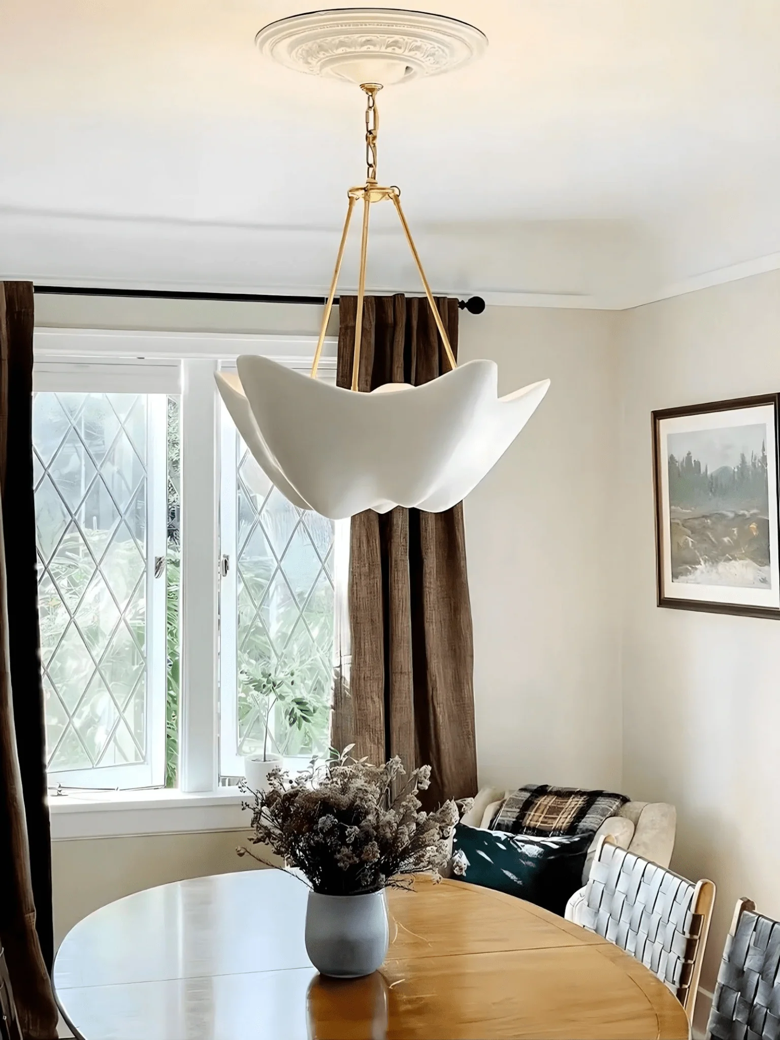 Emerson Modern Plaster Chandelier - Image 7