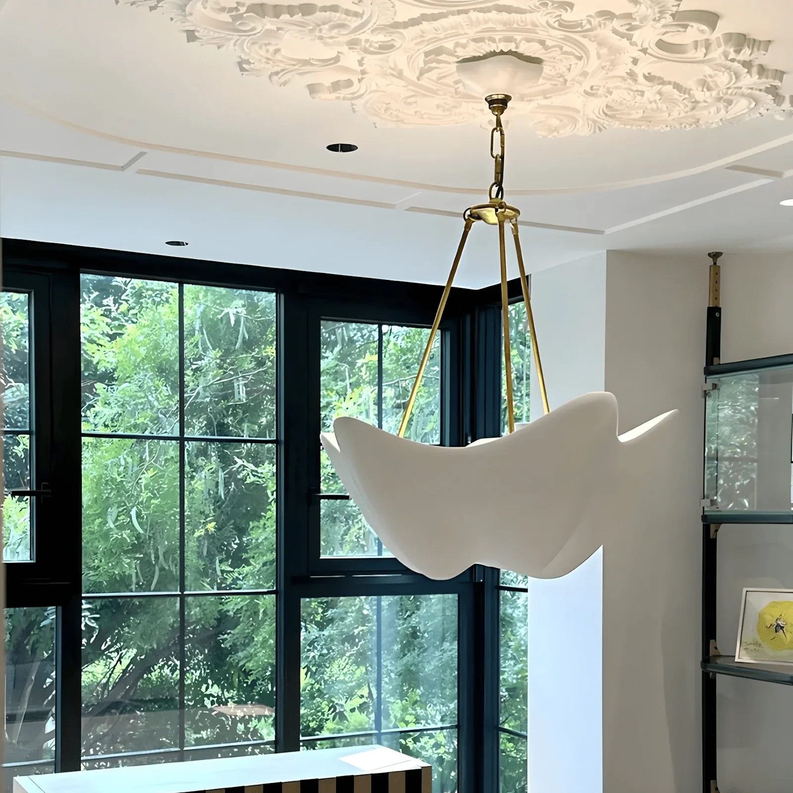 Emerson Modern Plaster Chandelier - Image 9