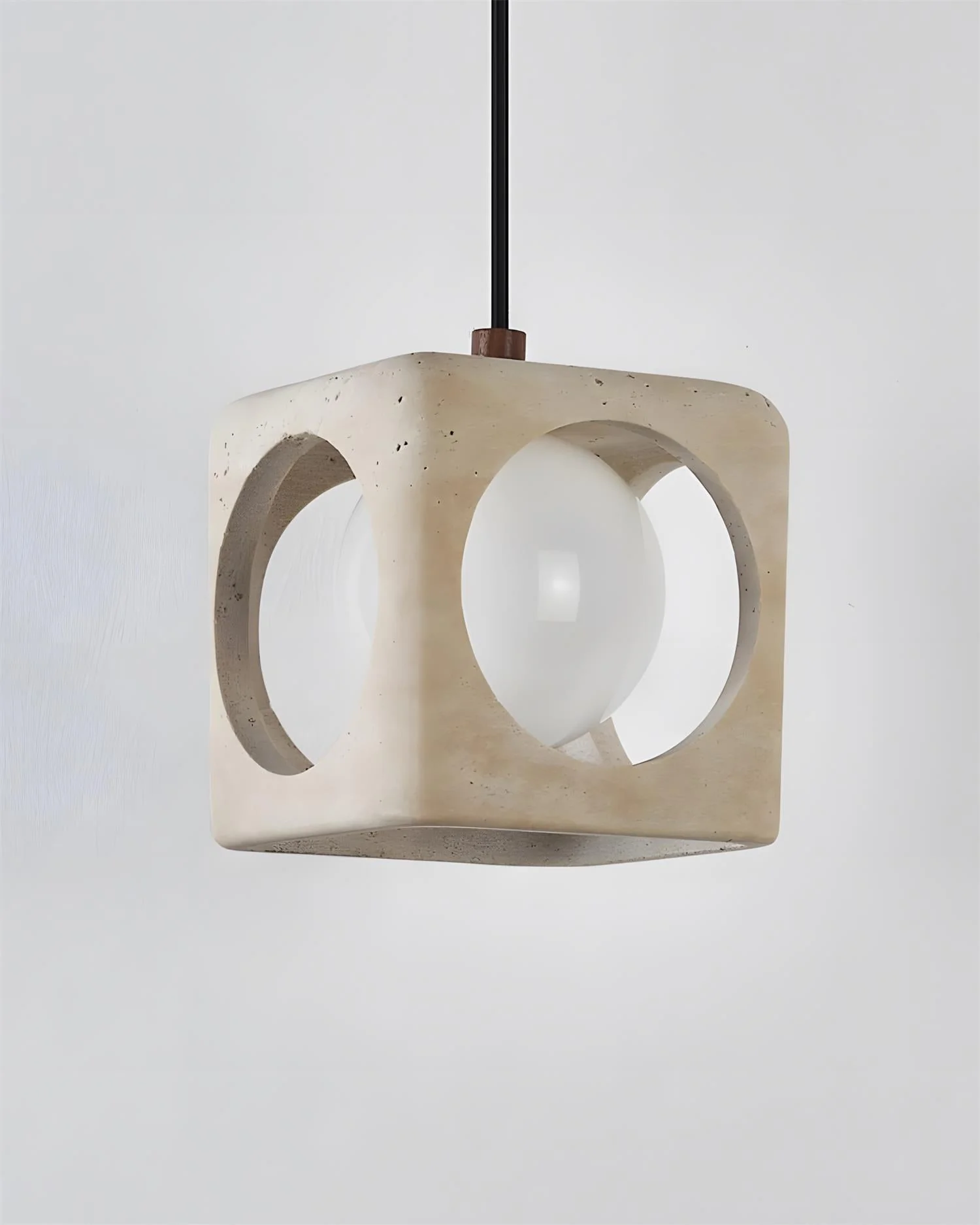 Enya Vintage Glass Pendant Lamp - Image 11