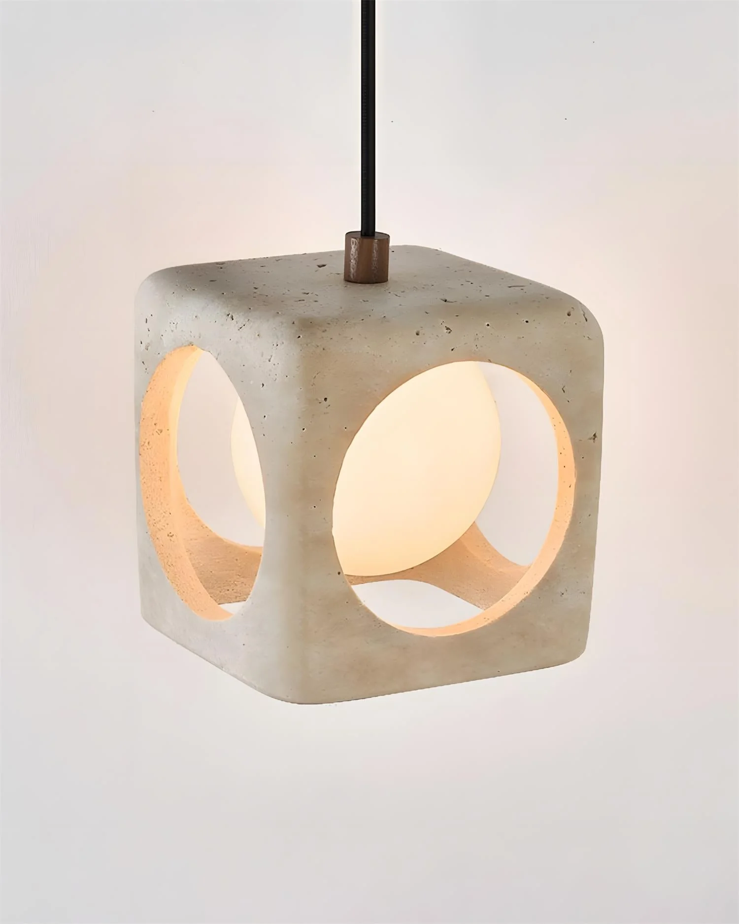 Enya Vintage Glass Pendant Lamp - Image 12