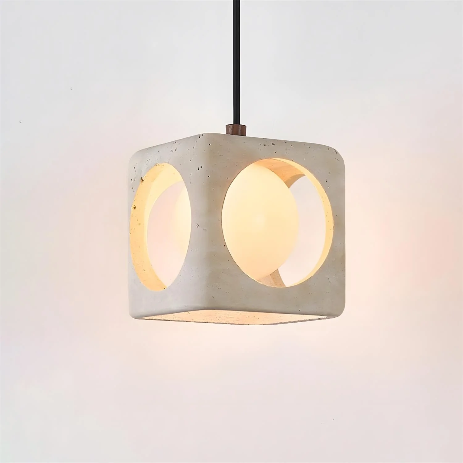 Enya Vintage Glass Pendant Lamp - Image 2