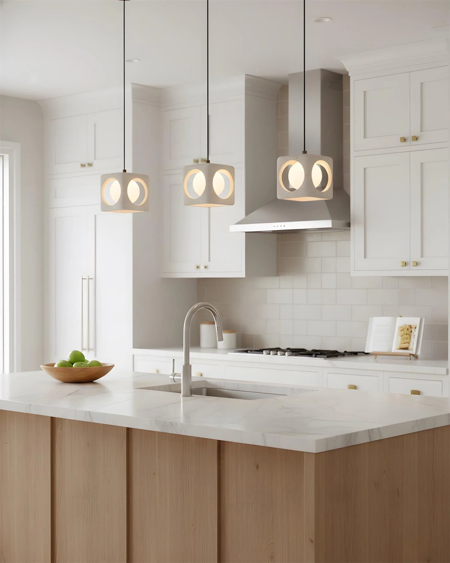 Enya Vintage Glass Pendant Lamp - Image 3