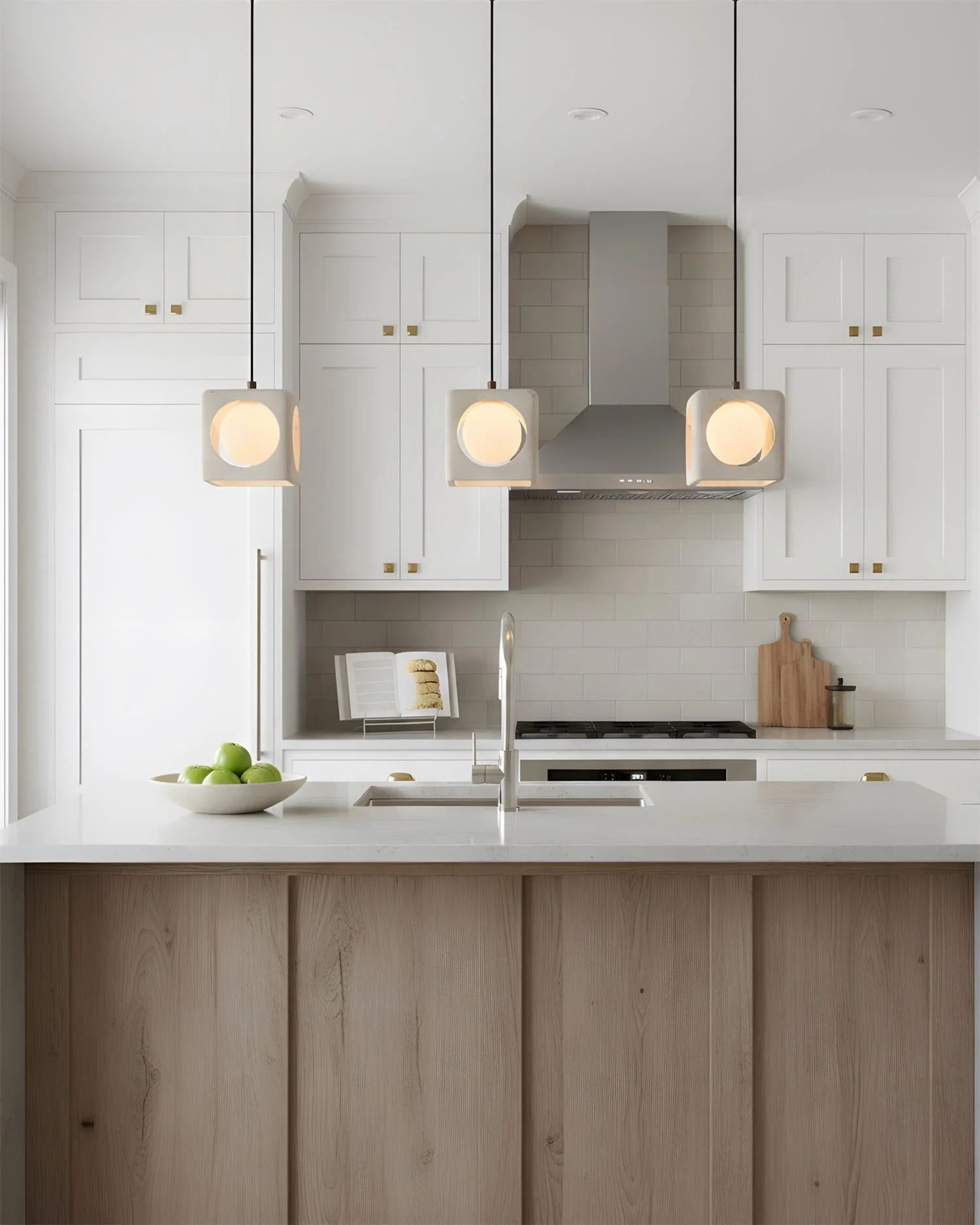 Enya Vintage Glass Pendant Lamp - Image 4