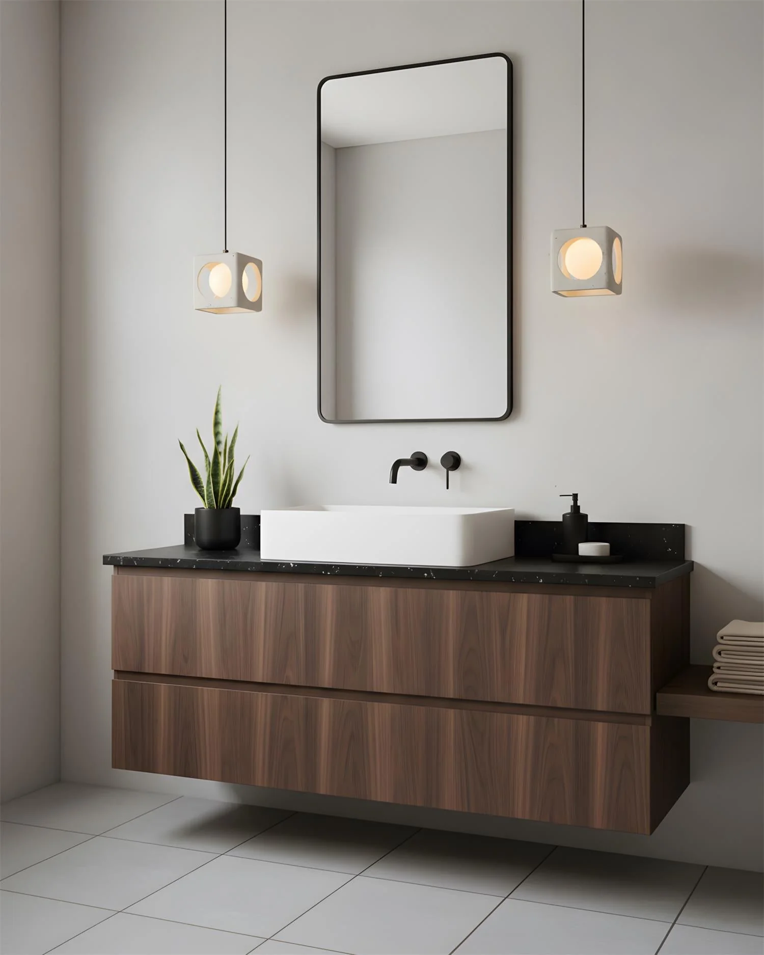 Enya Vintage Glass Pendant Lamp - Image 9