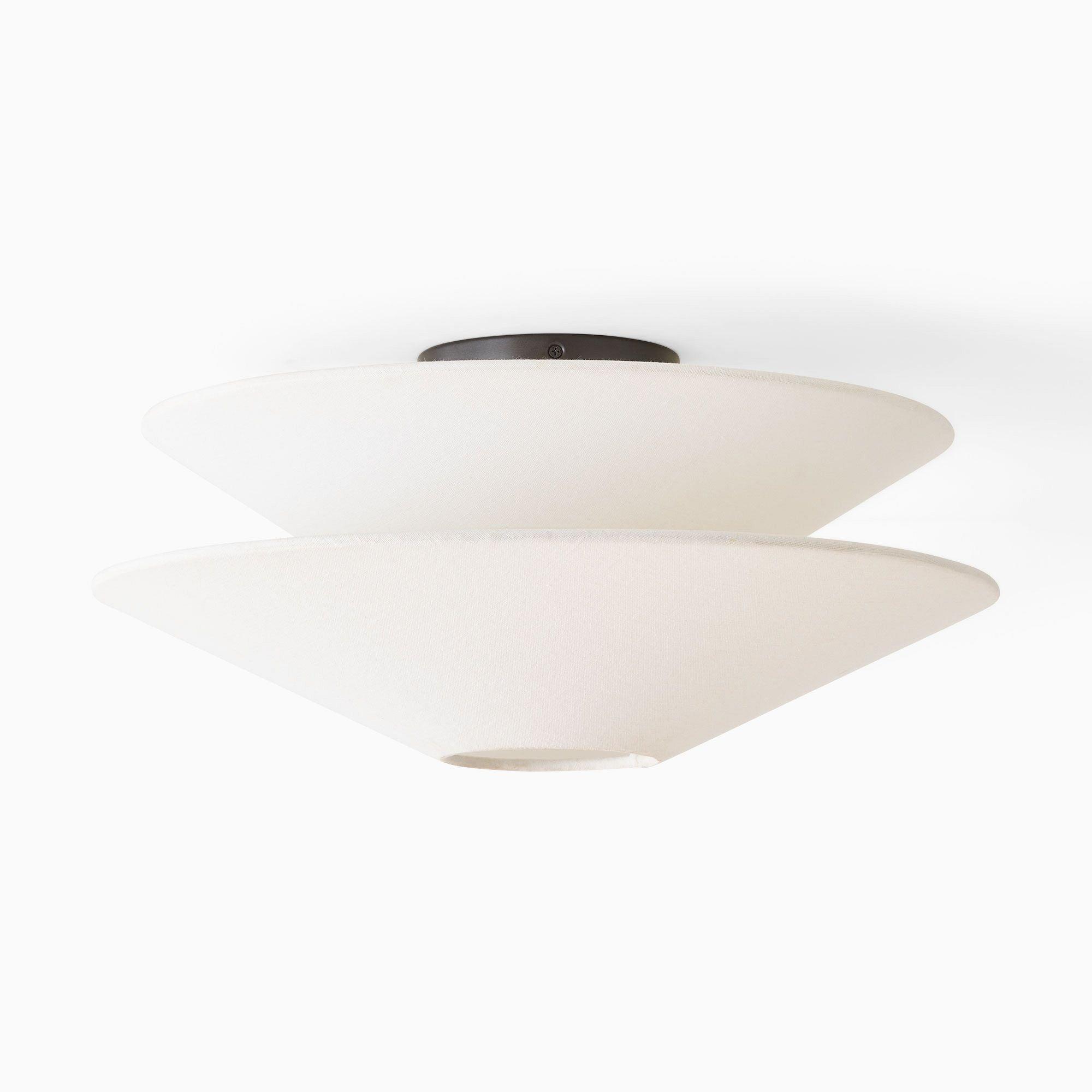 Eon Nordic Art Fabric Flushmount Ceiling Light - Image 21