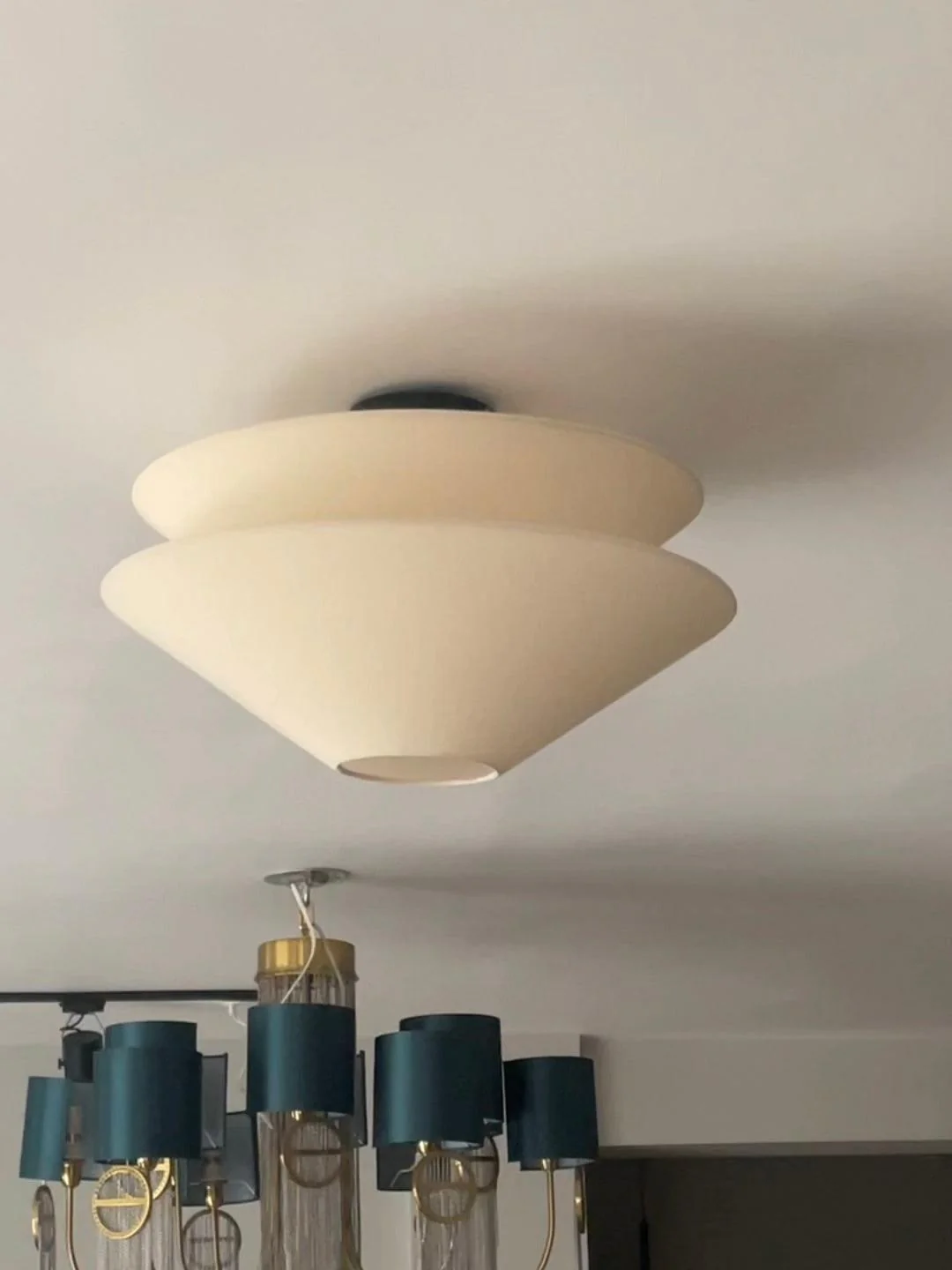 Eon Nordic Art Fabric Flushmount Ceiling Light - Image 29