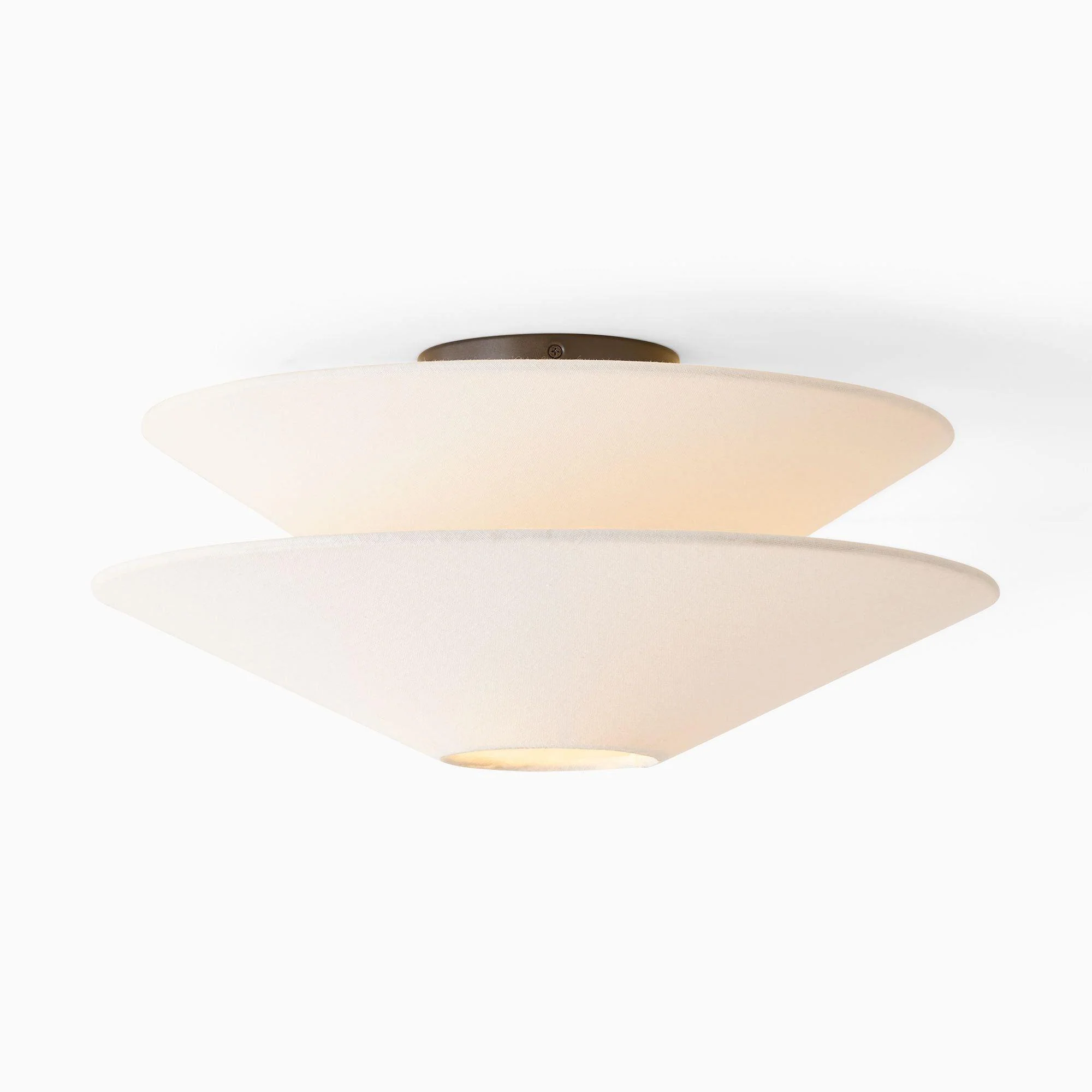 Eon Nordic Art Fabric Flushmount Ceiling Light - Image 34