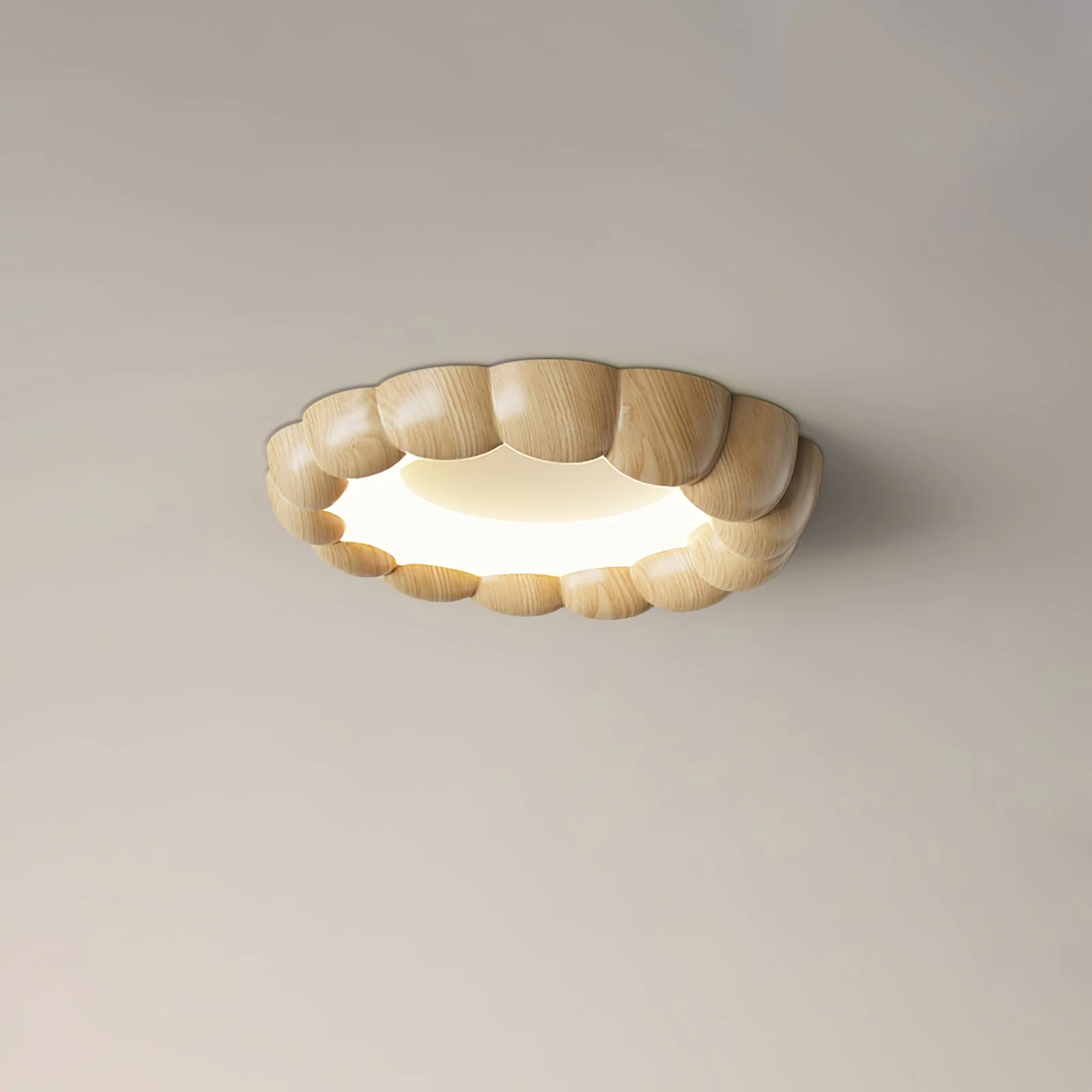 Eraeiel Traditional Elegance Ripple Ceiling Lamp - Image 11