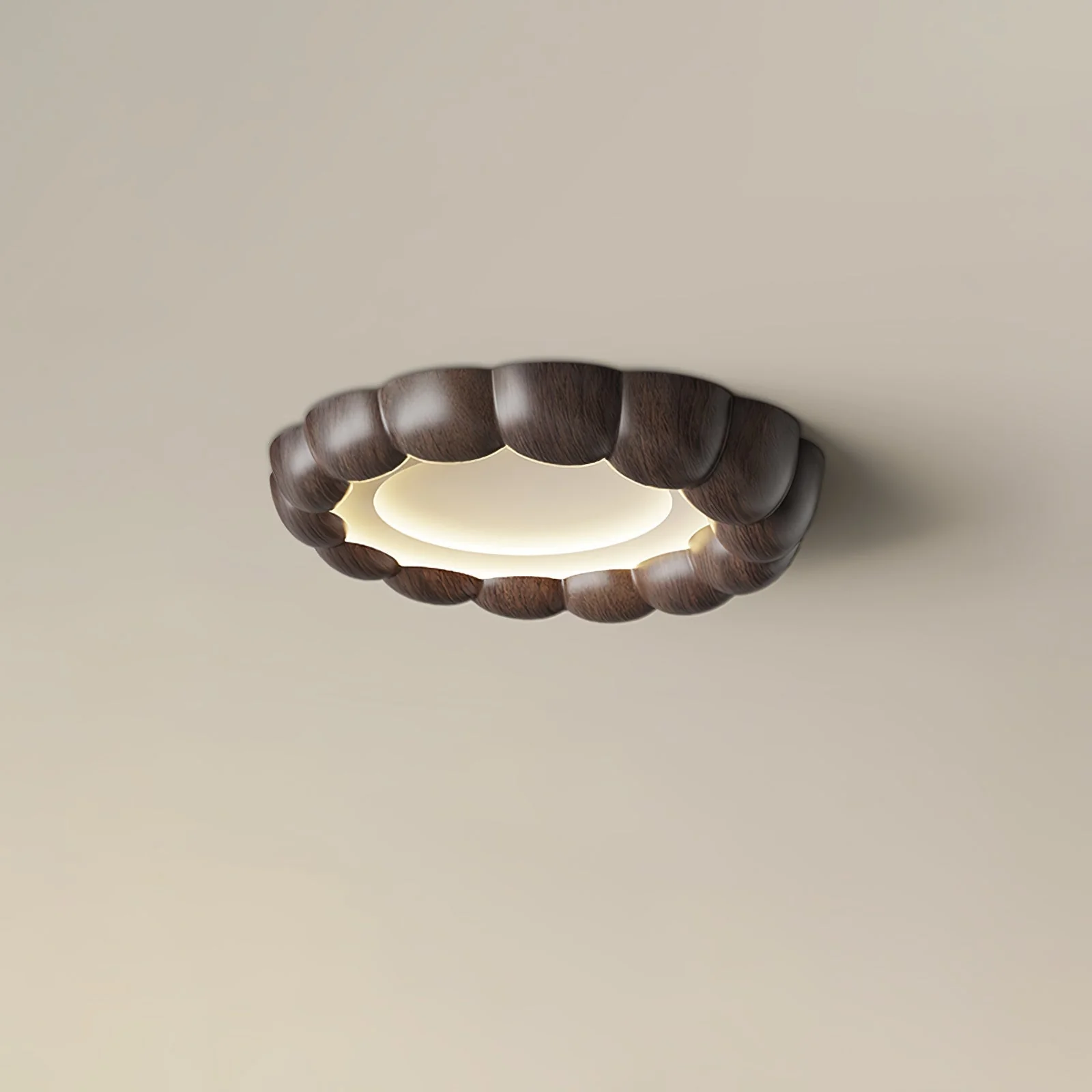 Eraeiel Traditional Elegance Ripple Ceiling Lamp - Image 13