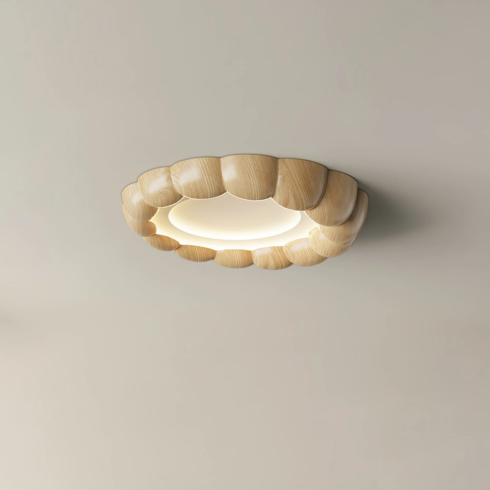 Eraeiel Traditional Elegance Ripple Ceiling Lamp - Image 14