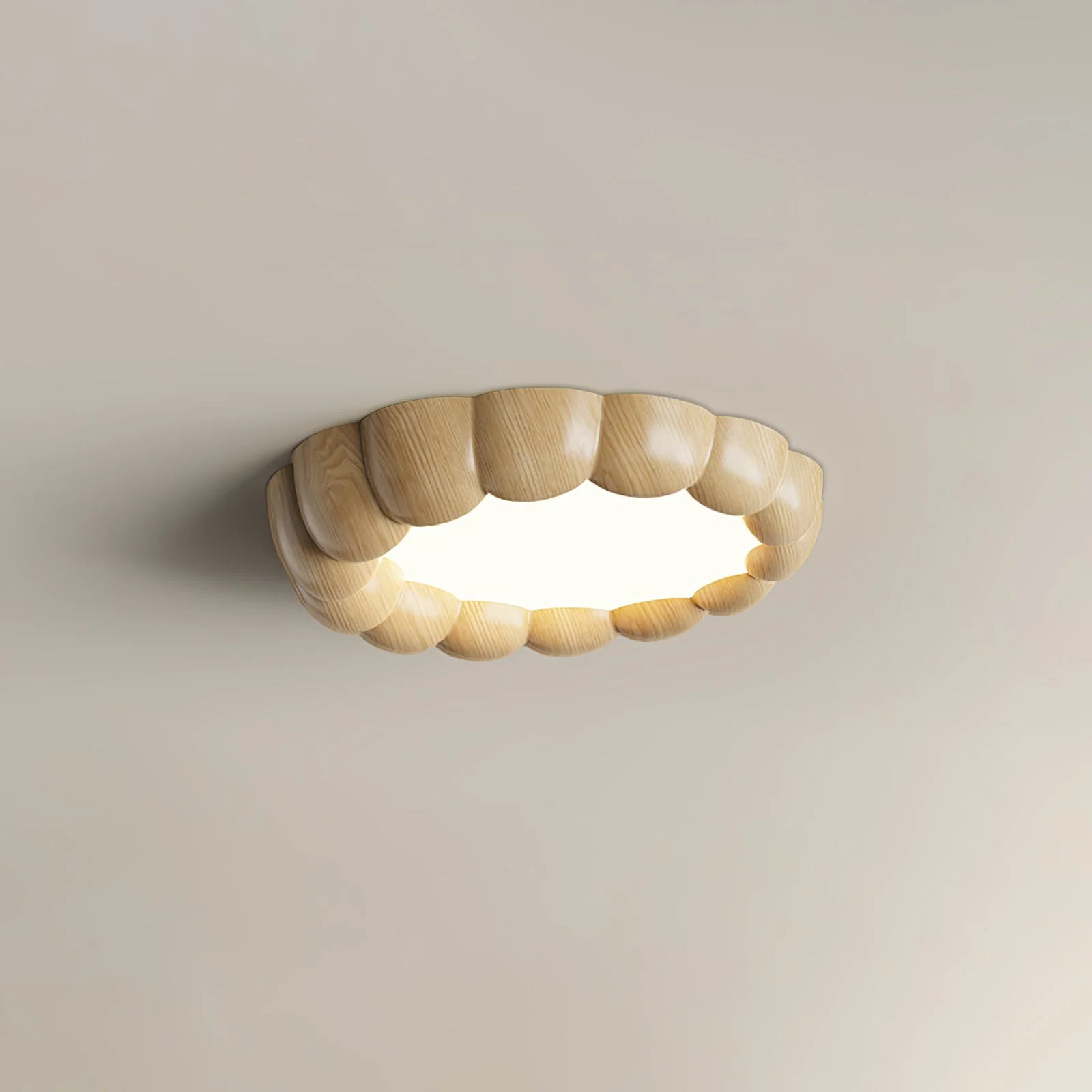 Eraeiel Traditional Elegance Ripple Ceiling Lamp - Image 21