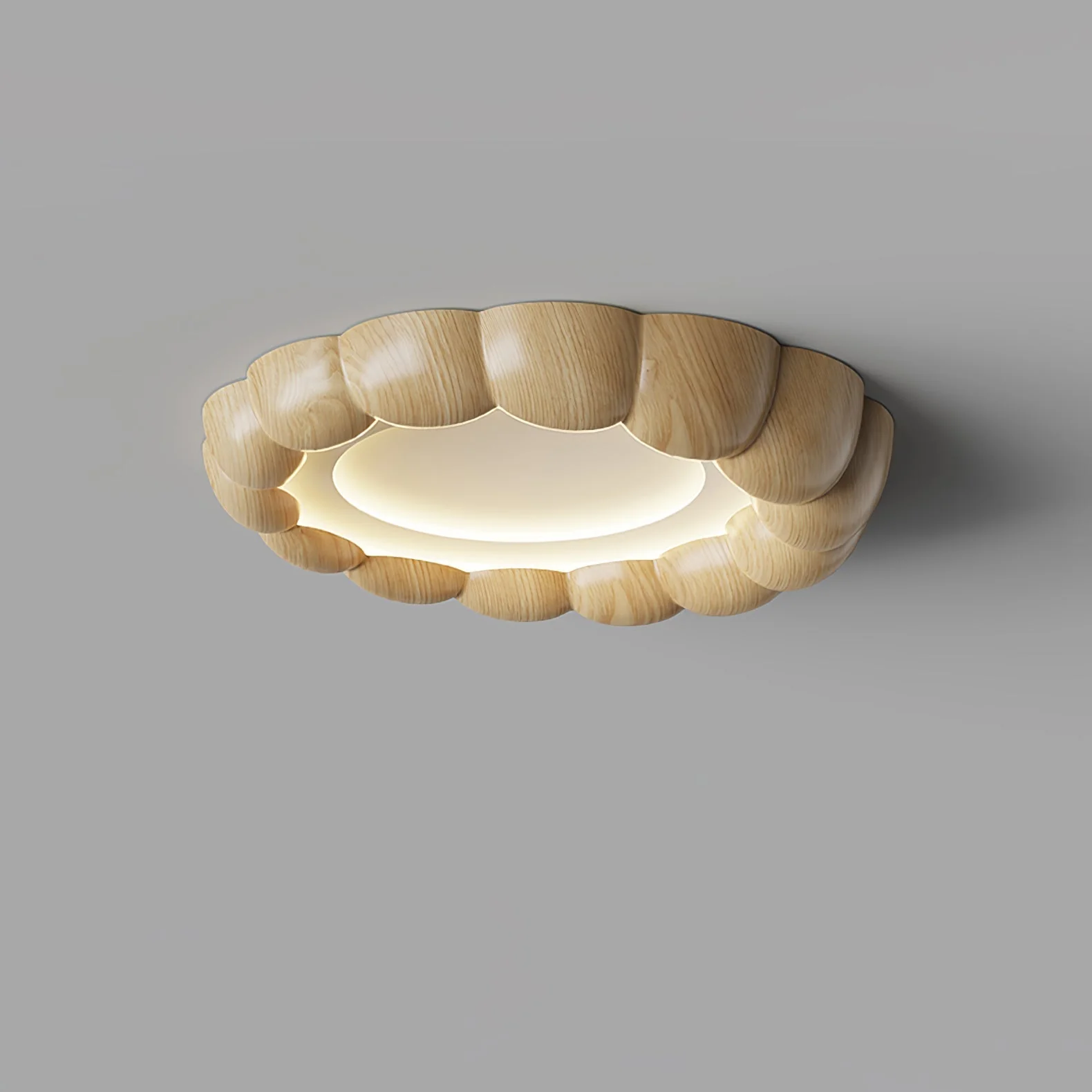 Eraeiel Traditional Elegance Ripple Ceiling Lamp - Image 23
