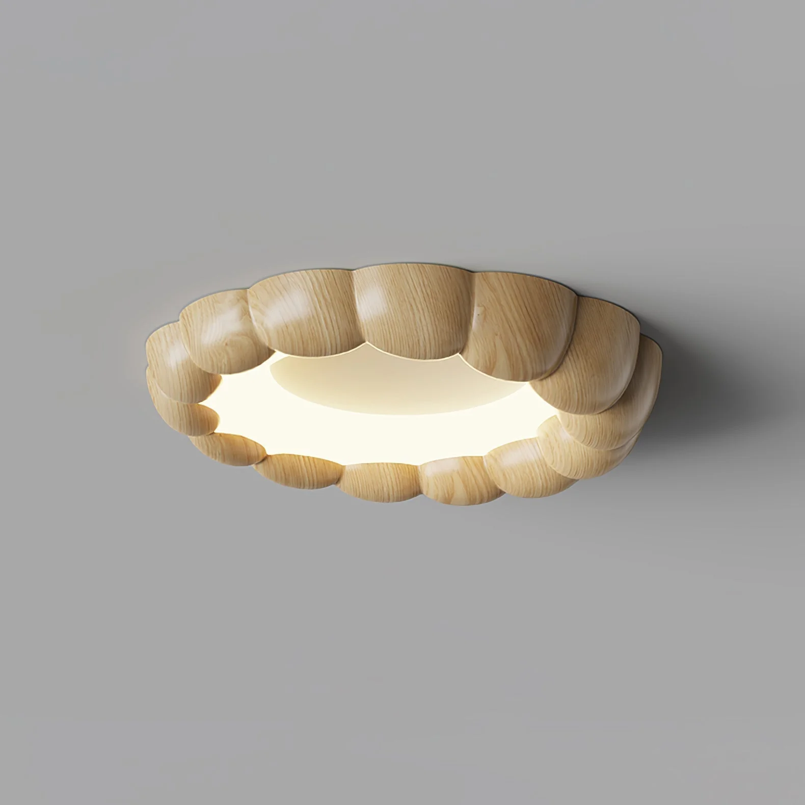 Eraeiel Traditional Elegance Ripple Ceiling Lamp - Image 26