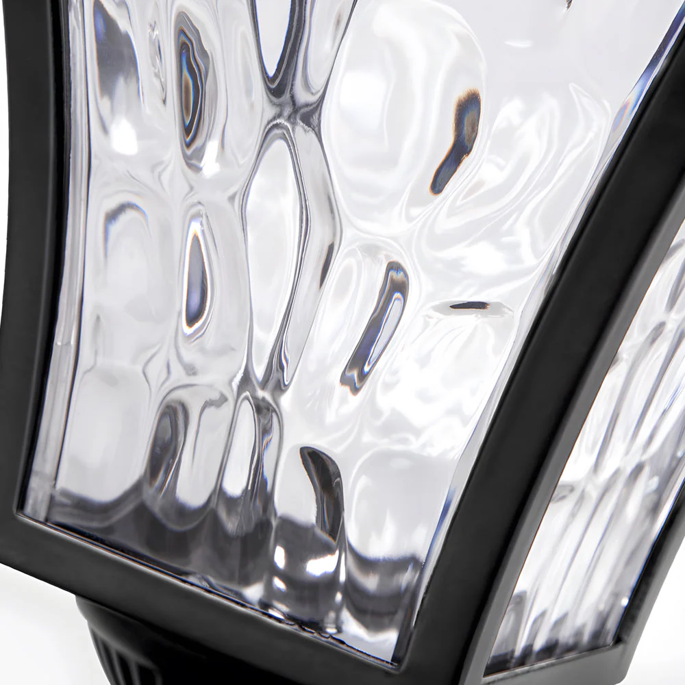 Eri LED Solar Cast Outdoor Pillar Lights - Image 6