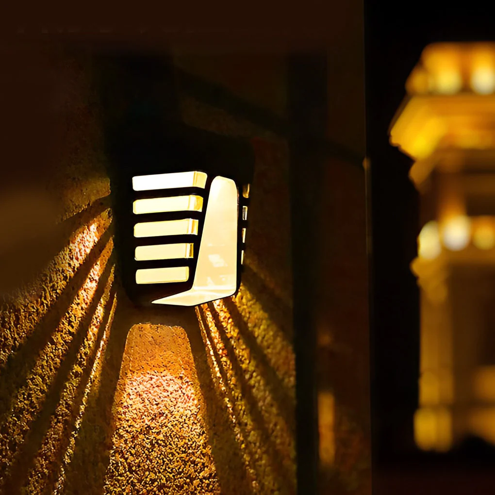 Eric Intelligent LED Black Modern ABS Outdoor Wall Lights - Image 3