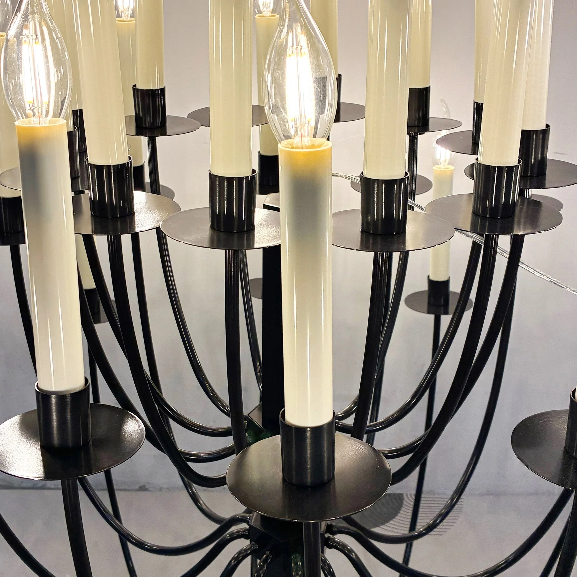 Erika Contemporary Brass Chandelier - Image 21