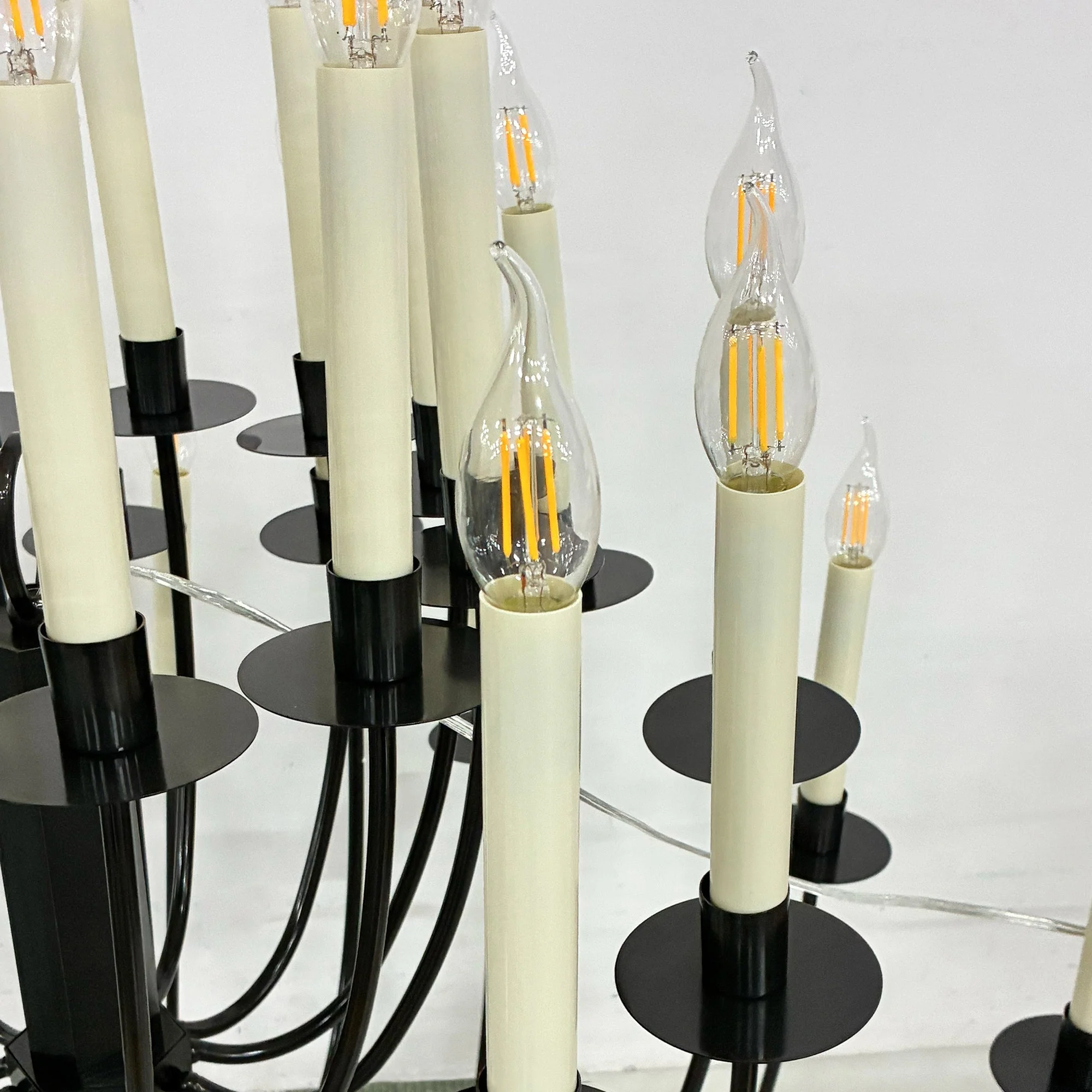Erika Contemporary Brass Chandelier - Image 22