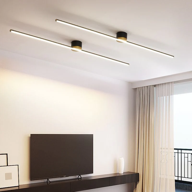 Erix Linear Flush Mount Ceiling Light - Image 2