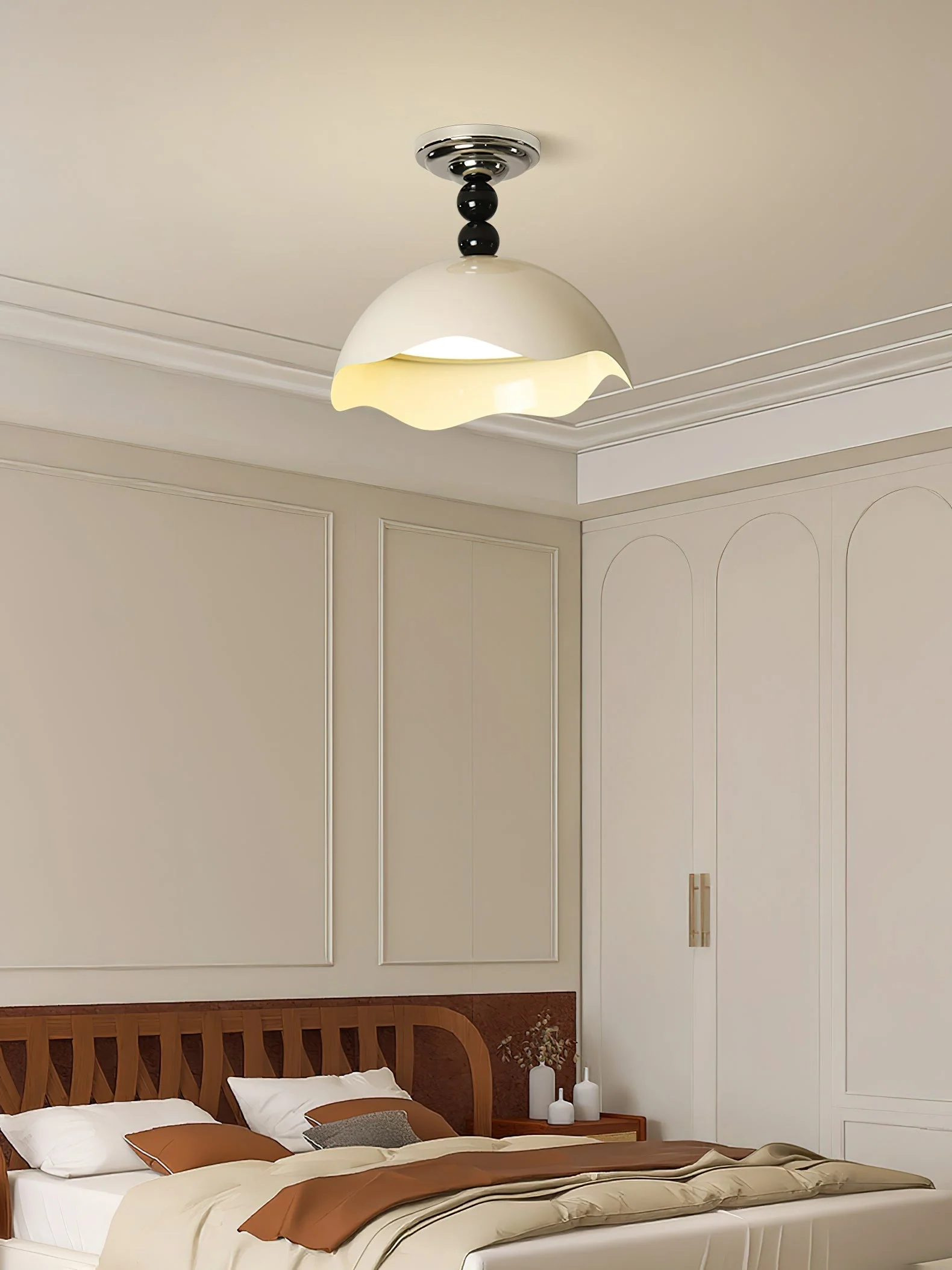 Erlorus Nordic Art Wave Crest Ceiling Lamp - Image 10