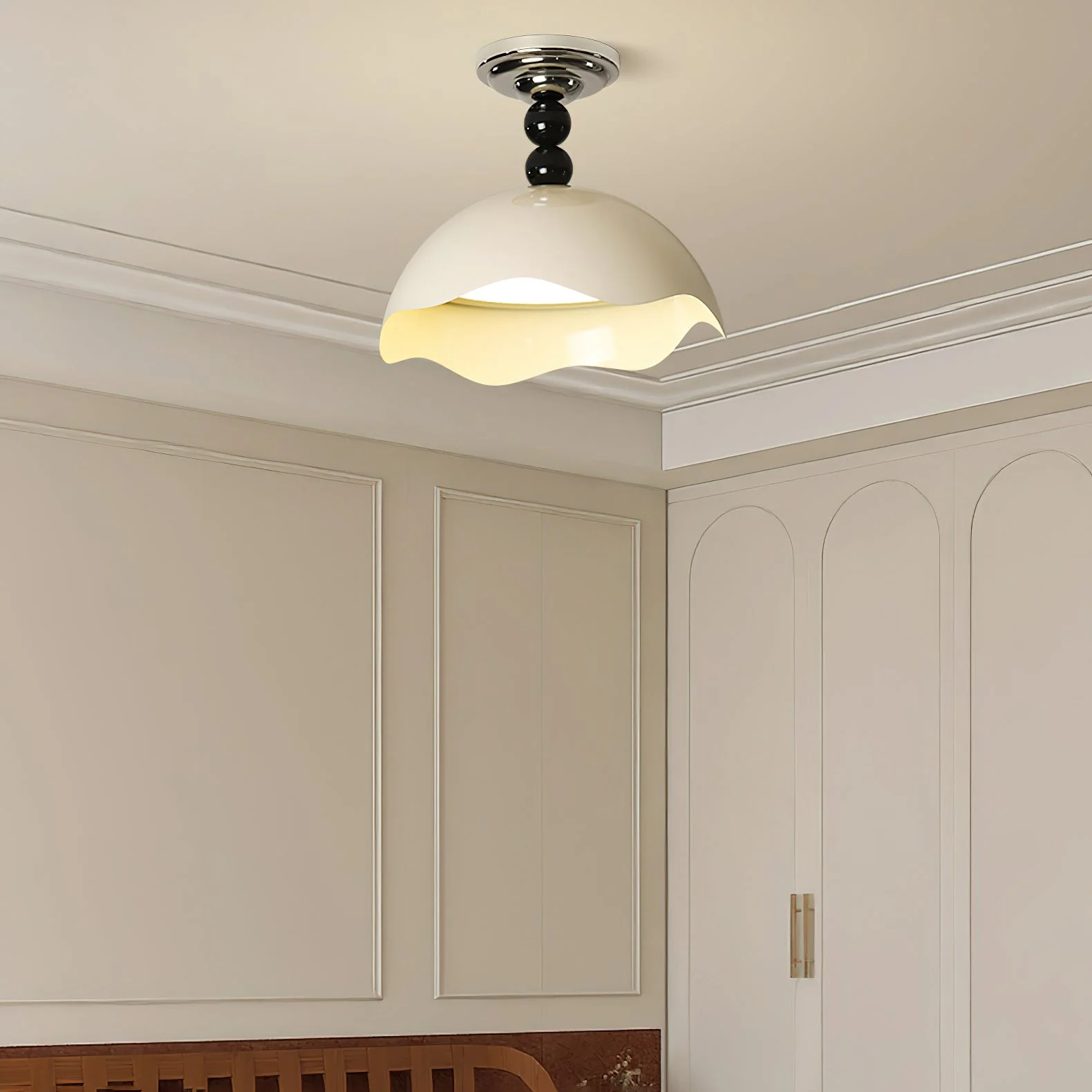 Erlorus Nordic Art Wave Crest Ceiling Lamp - Image 3