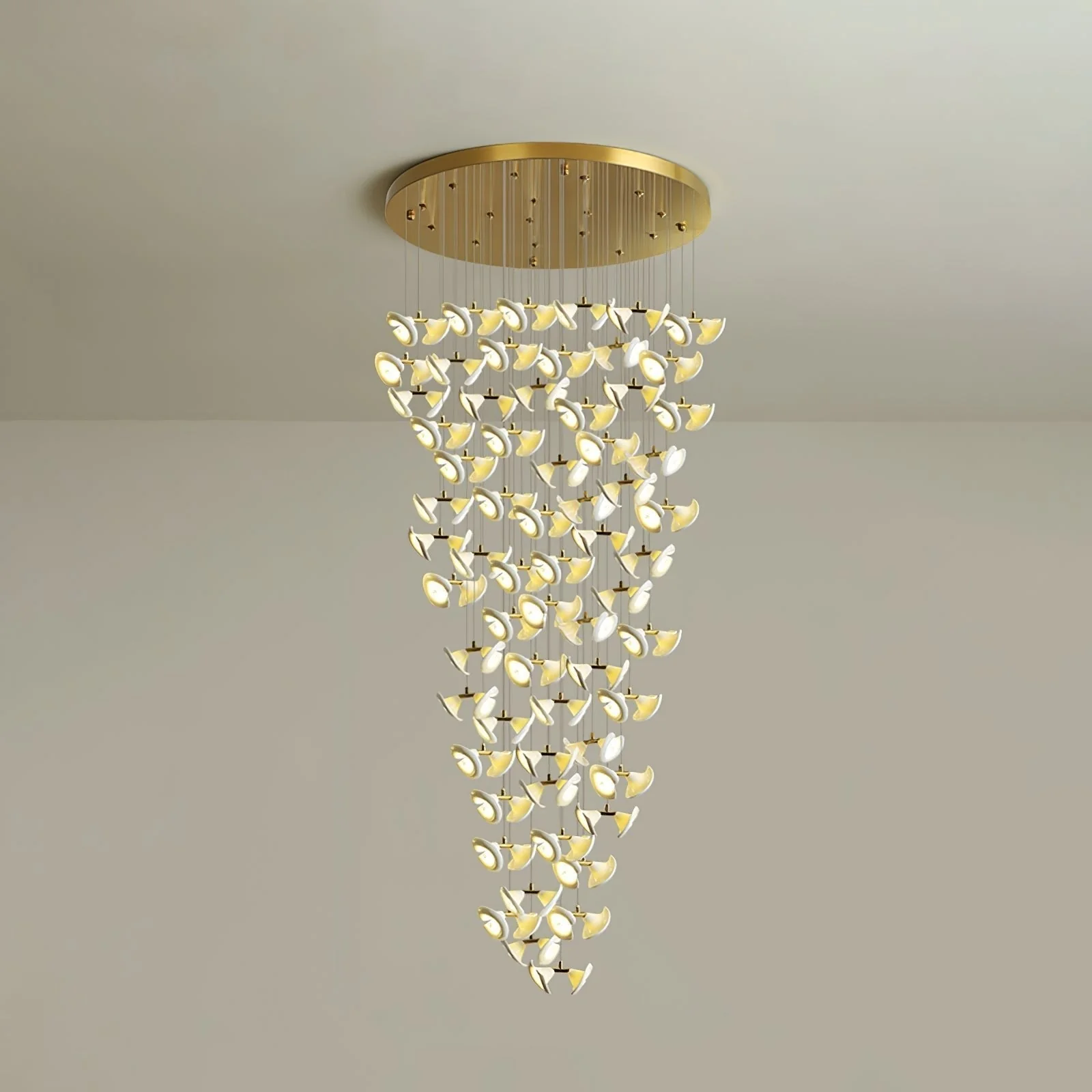 Ernoreth Art Deco Ceramic Chandelier - Image 43