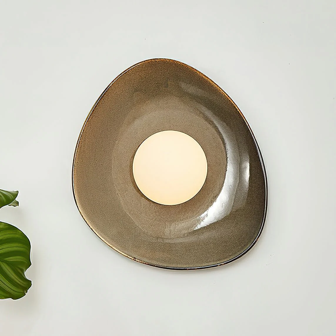 Ertalila Elegance Pebble Disc Ceramics Wall Light - Image 19