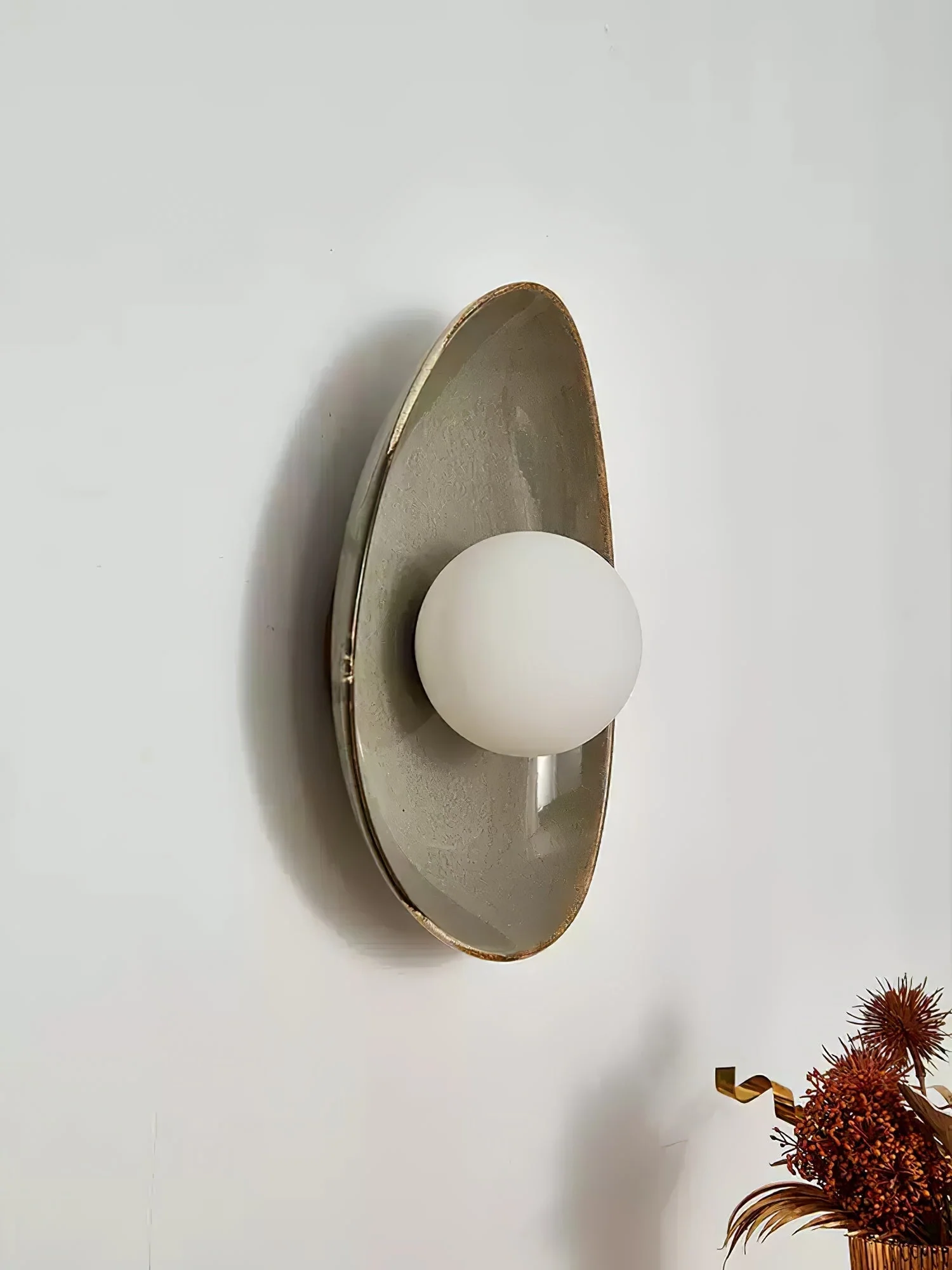 Ertalila Elegance Pebble Disc Ceramics Wall Light - Image 24