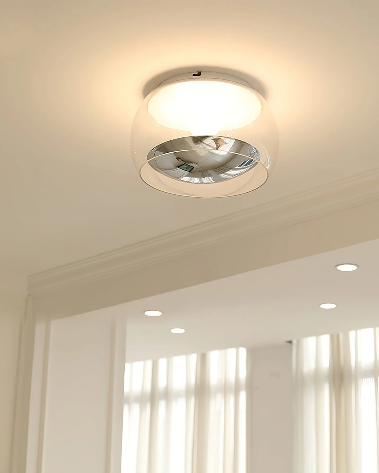 Eshair Nordic Art Pendulum Glass Ceiling Light - Image 12