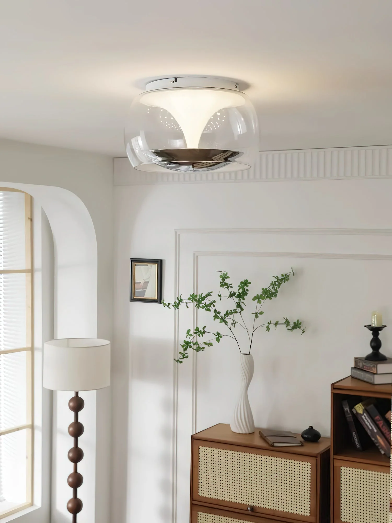 Eshair Nordic Art Pendulum Glass Ceiling Light - Image 21